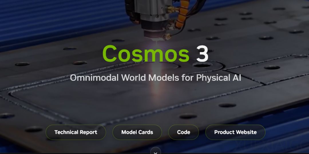英伟达全模态Cosmos 3：一个模型搞定物理智能看、想、做、演