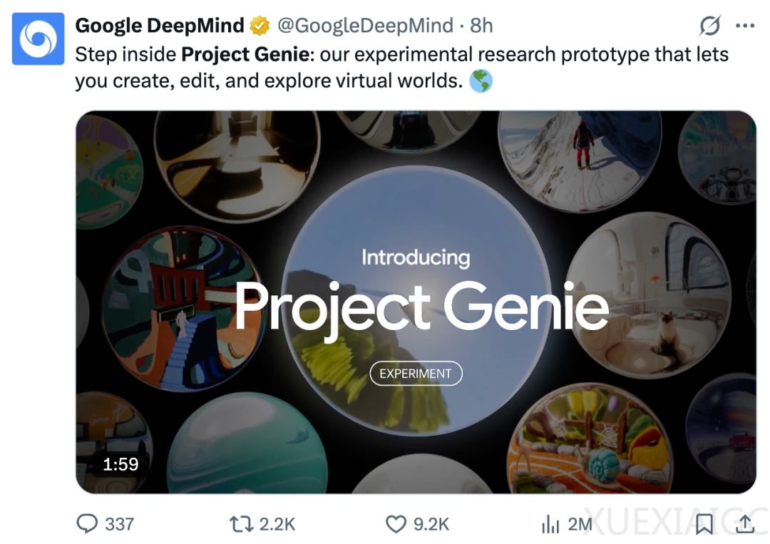 谷歌开放世界模型一夜刷屏，AI游戏门槛归零时刻来了？