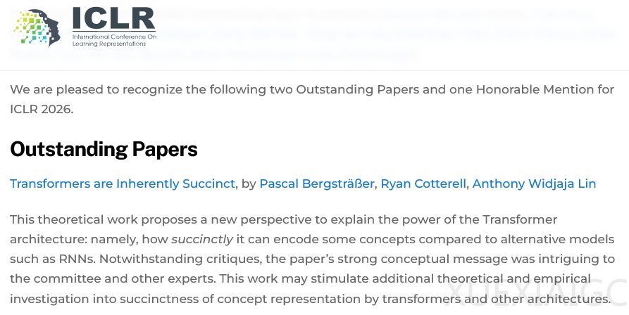 ICLR最佳论文：Transformer天生简洁