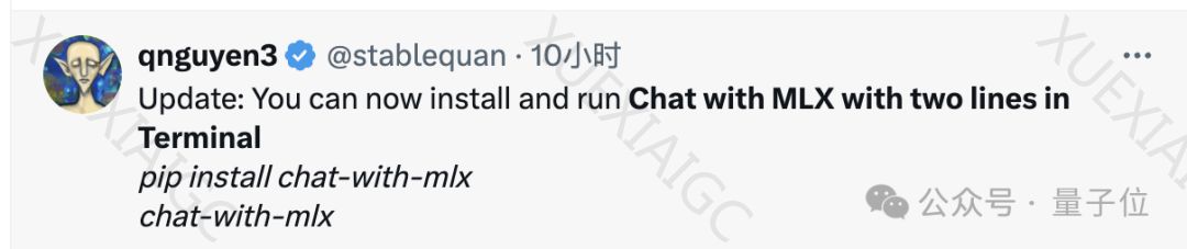 Mac专属大模型框架来了!两行代码部署,能聊本地数据,还支持中文