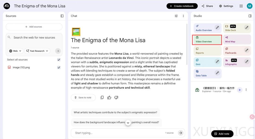 这年头学不会数理化，只能怪自己懒，谷歌NotebookLM上新，秒出科普视频