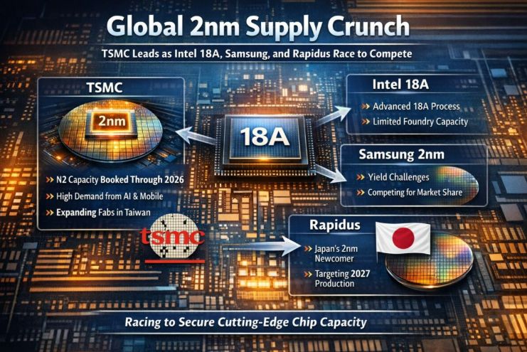 2nm芯片代工，大乱斗