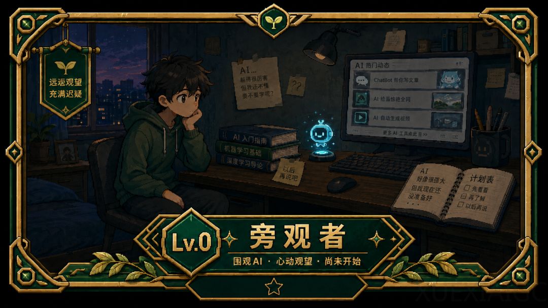 观察了三年，我把所有人用AI的水平分成了10个等级。
