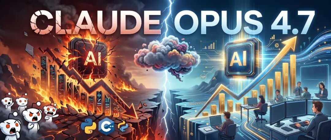 跑分第一，推理暴跌！Claude Opus 4.7上线48小时口碑崩了