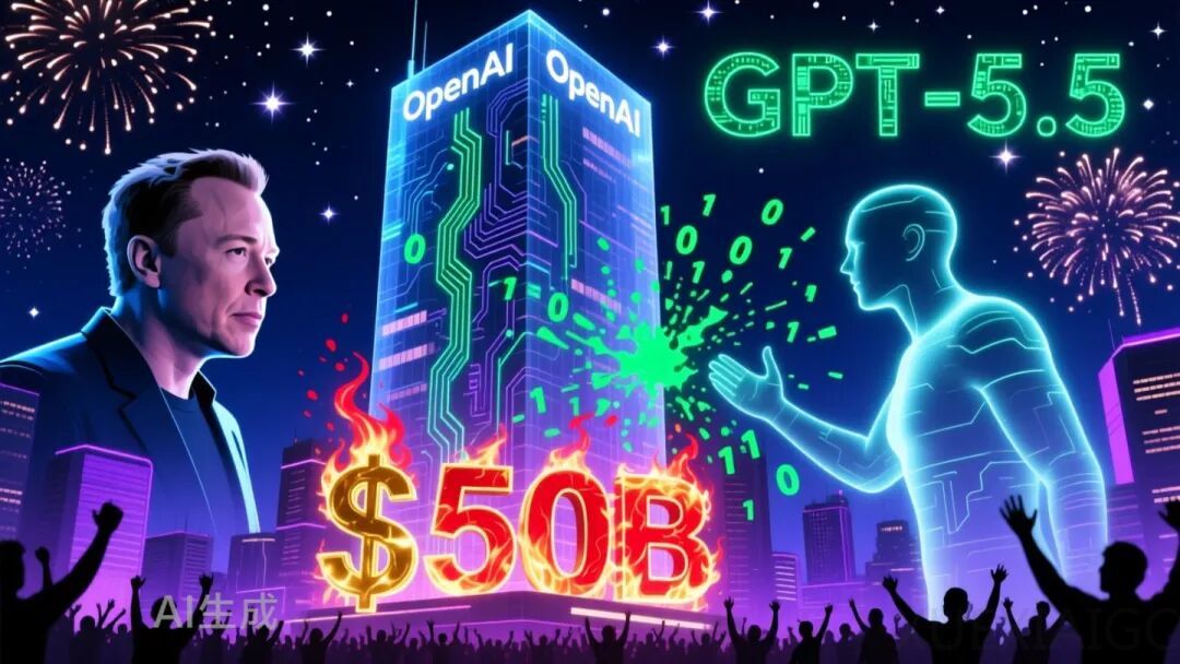 OpenAI的疯狂五一：与马斯克法庭翻旧账、算力烧钱500亿美元、GPT-5.5免费用