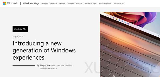 微软将大量AI功能、智能体集成在Windows11,全民AI时代来了