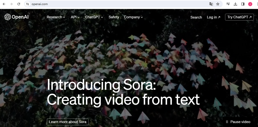 OpenAI今天发布了Sora(文生视频)