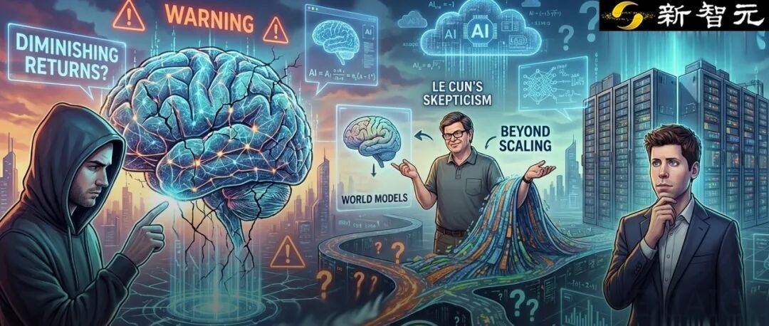 Ilya警告、LeCun冷嘲、奥特曼沉默：Scaling Law时代还能走多远？