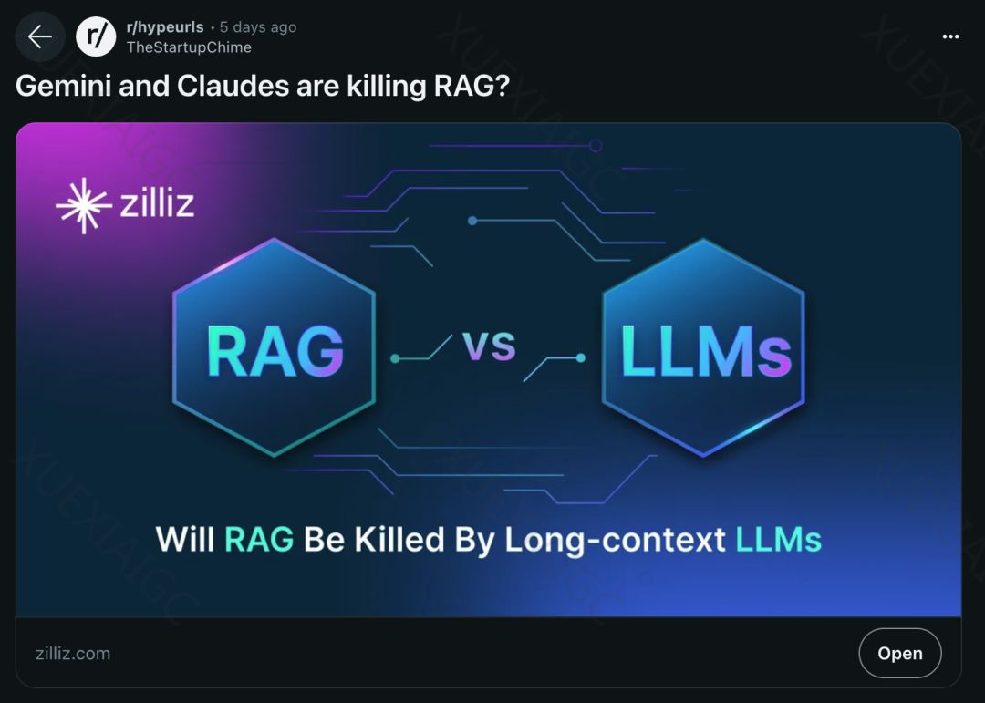 百万token上下文窗口也杀不死向量数据库?CPU笑了