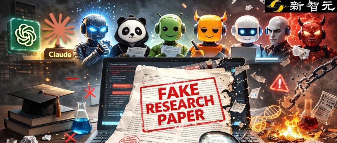帮我编假论文？Nature曝arXiv创始人钓鱼实验：13个顶尖AI全沦陷