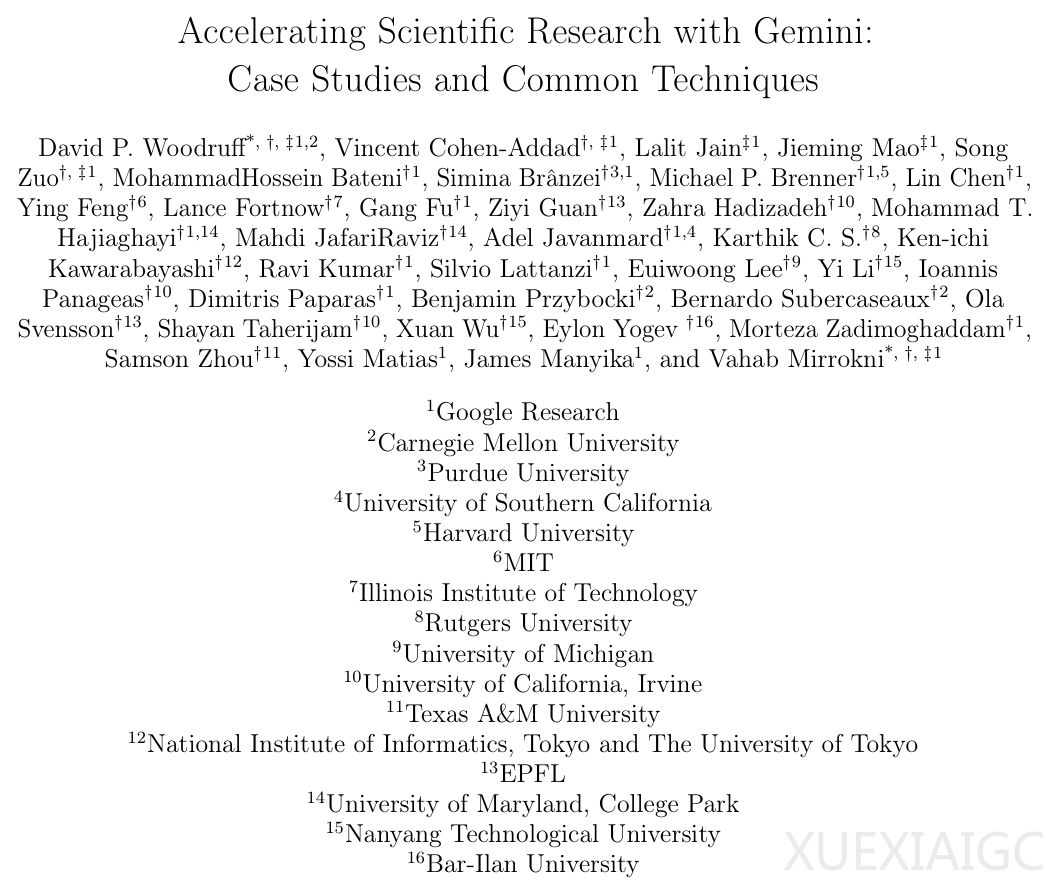 谷歌发布Gemini加速科研的真实案例与实操心法