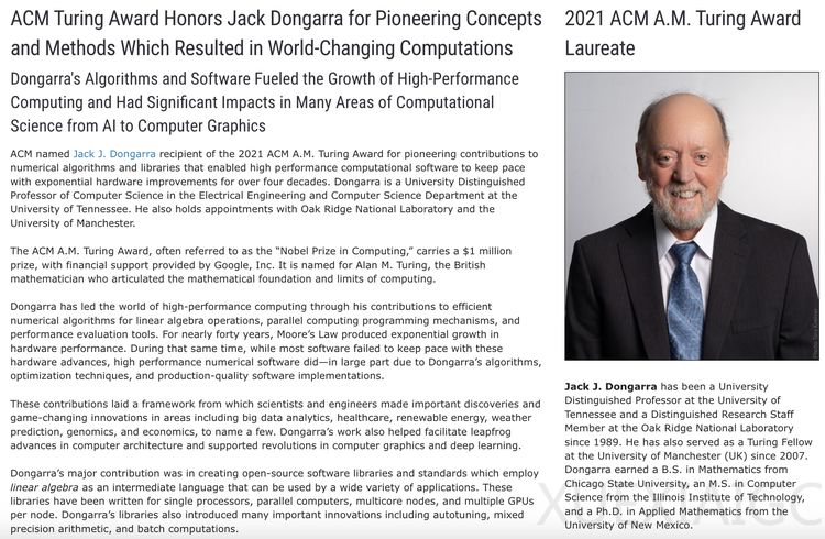 对话图灵奖得主Jack Dongarra:DeepSeek很伟大;今天的美国不够重视科学