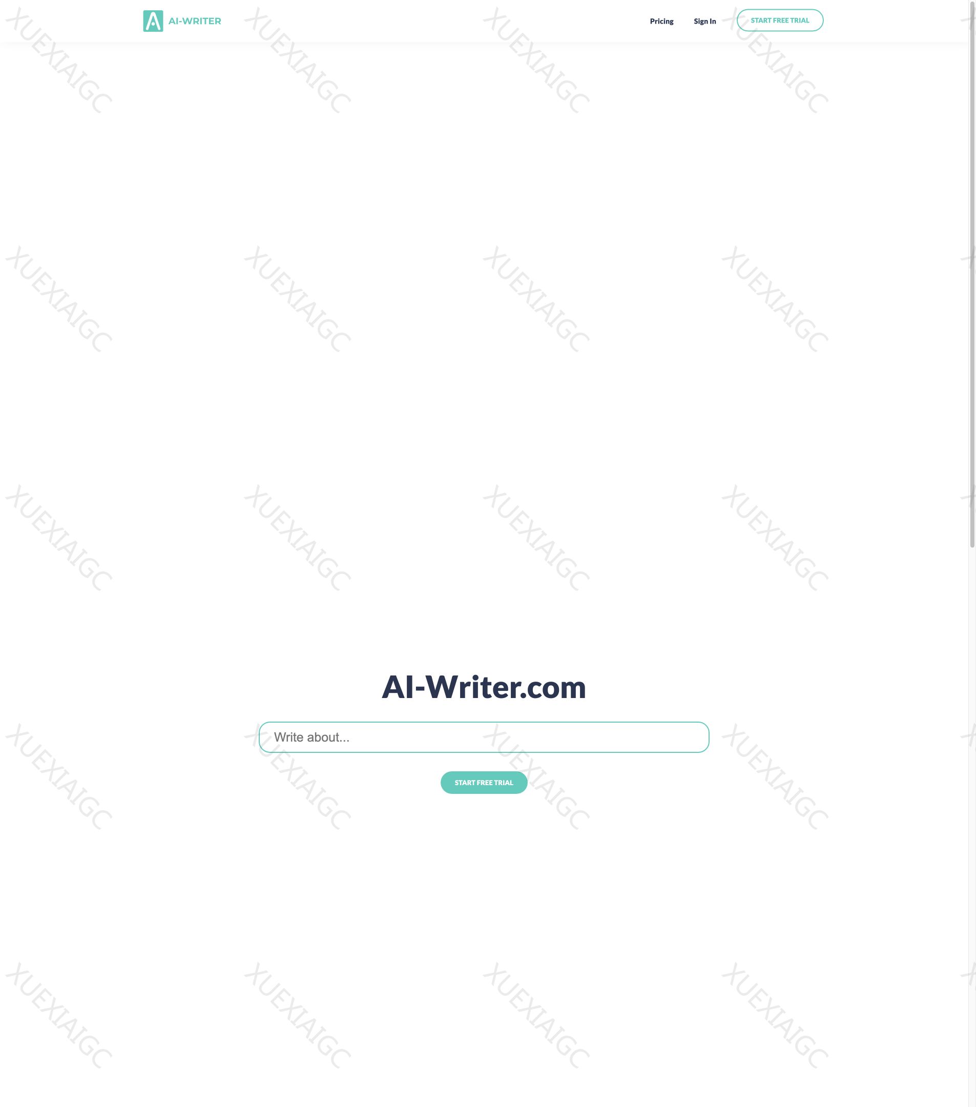 AI Writer-AI 文案软件