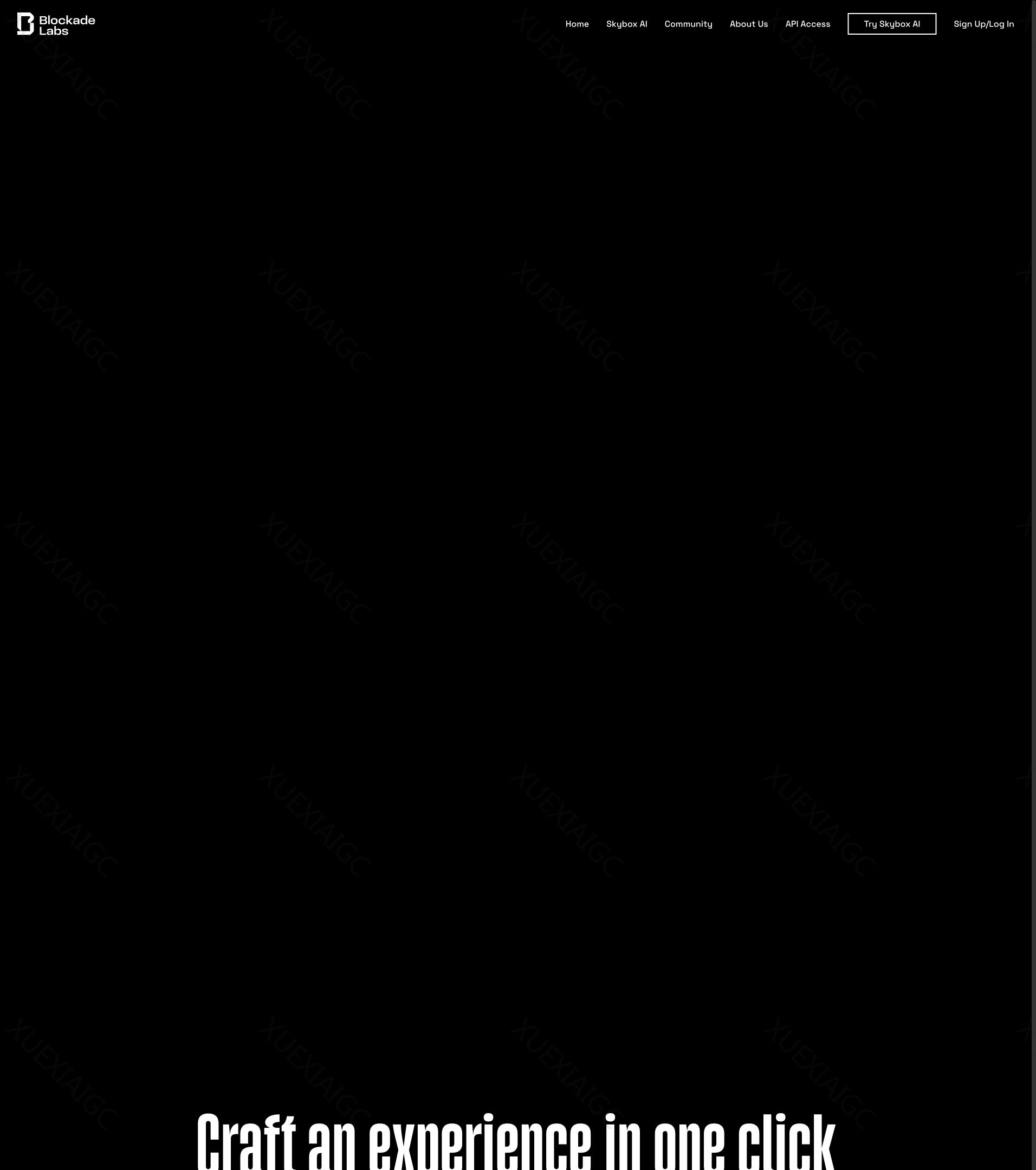 Blockadelabs-360°图像生成器