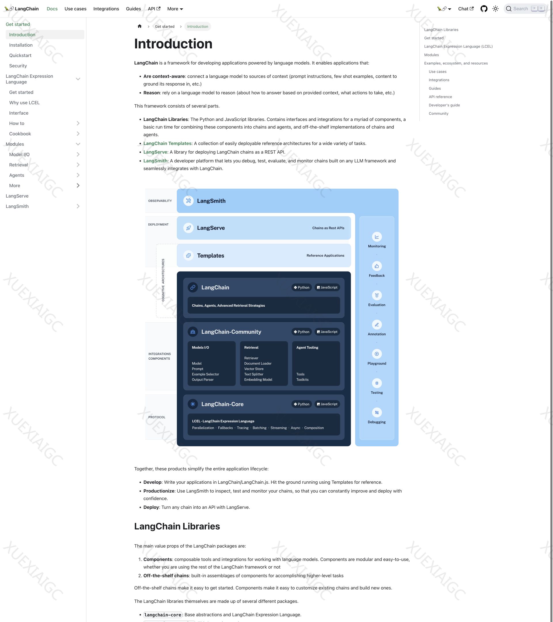 LangChain官方文档