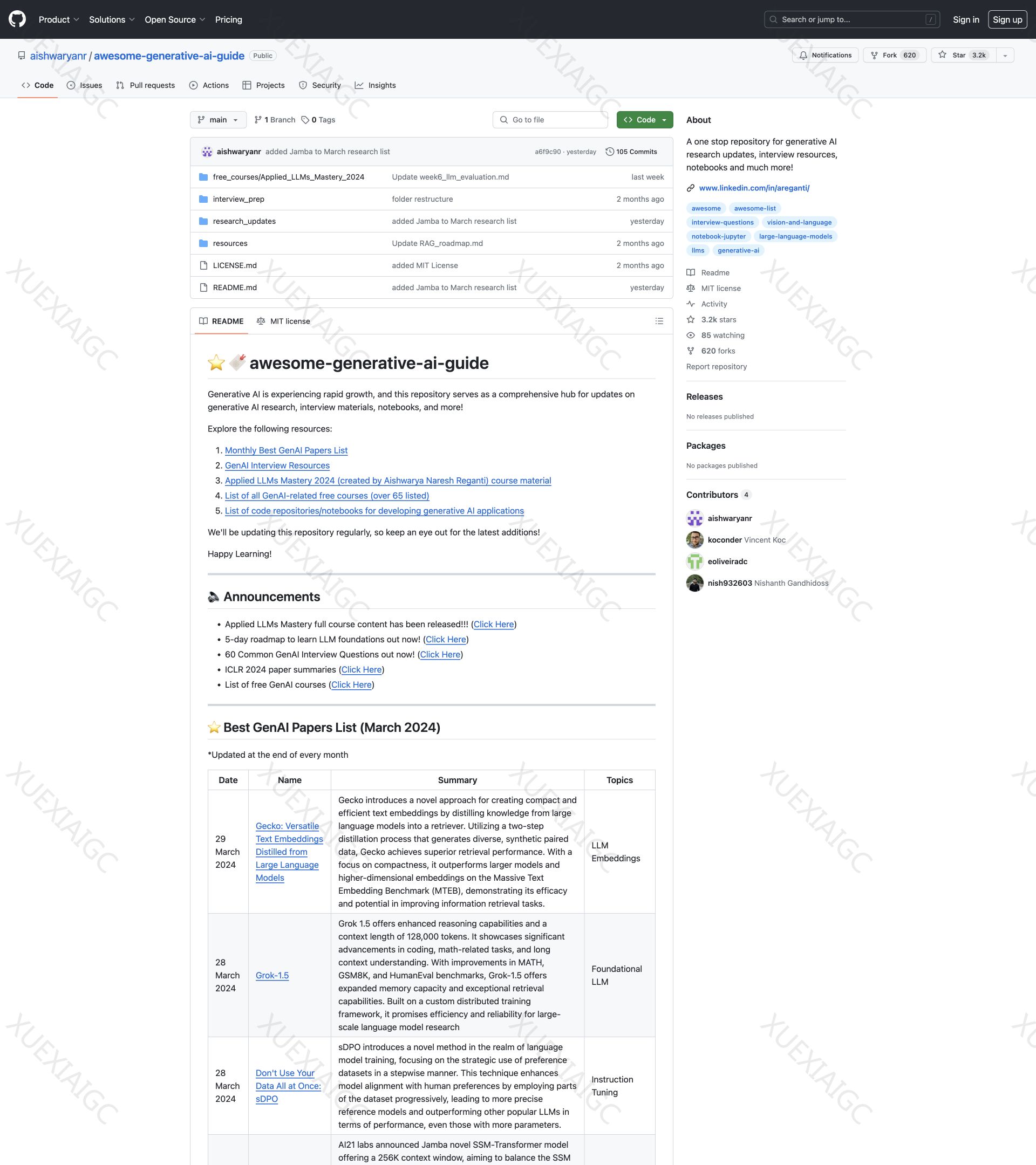 awesome-generative-ai-guide