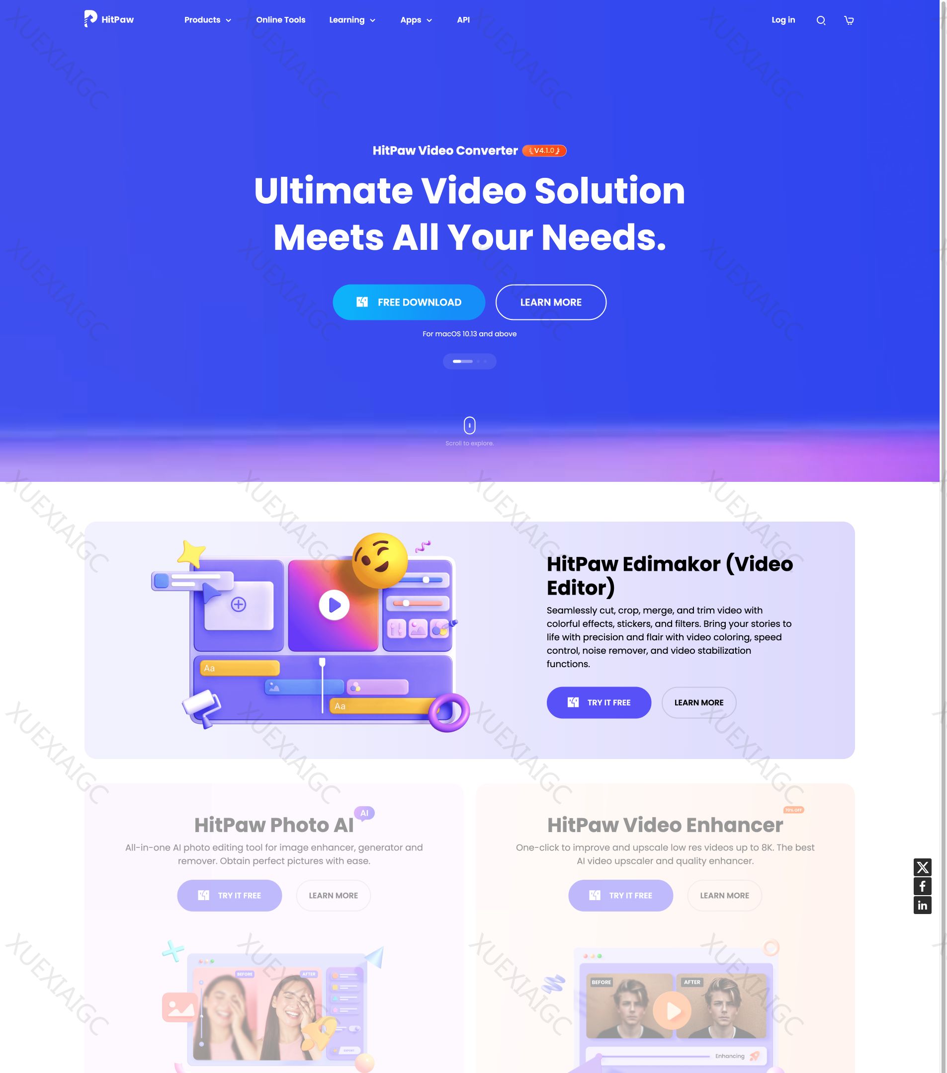 HitPaw: Powerful Video, Audio, and Image Solutions Provider