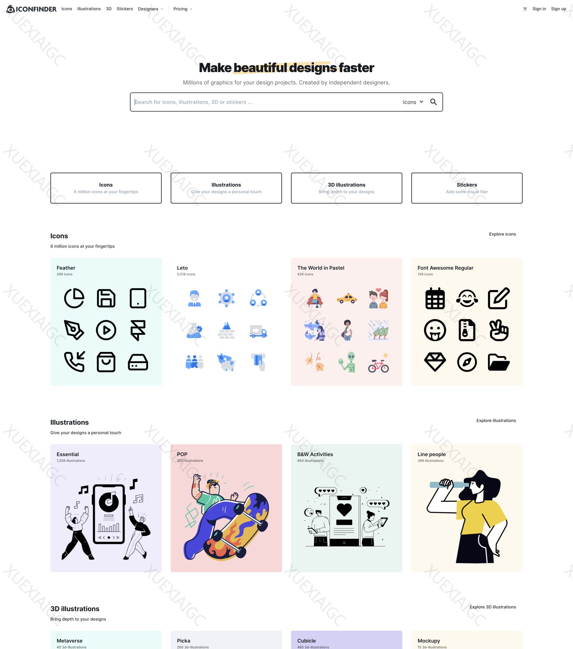 Iconfinder-图标下载