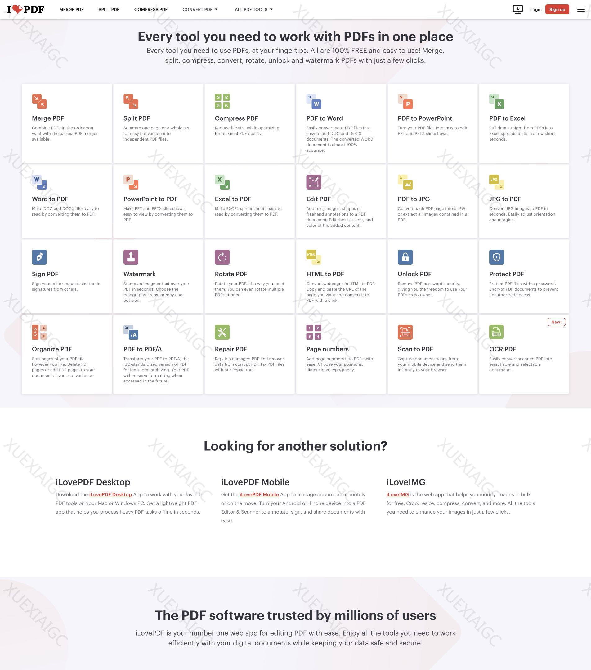 ilovepdf-压缩PDF文件