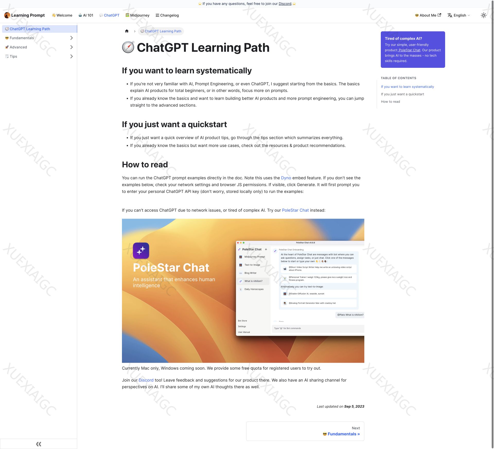 ChatGPT Learning Path
