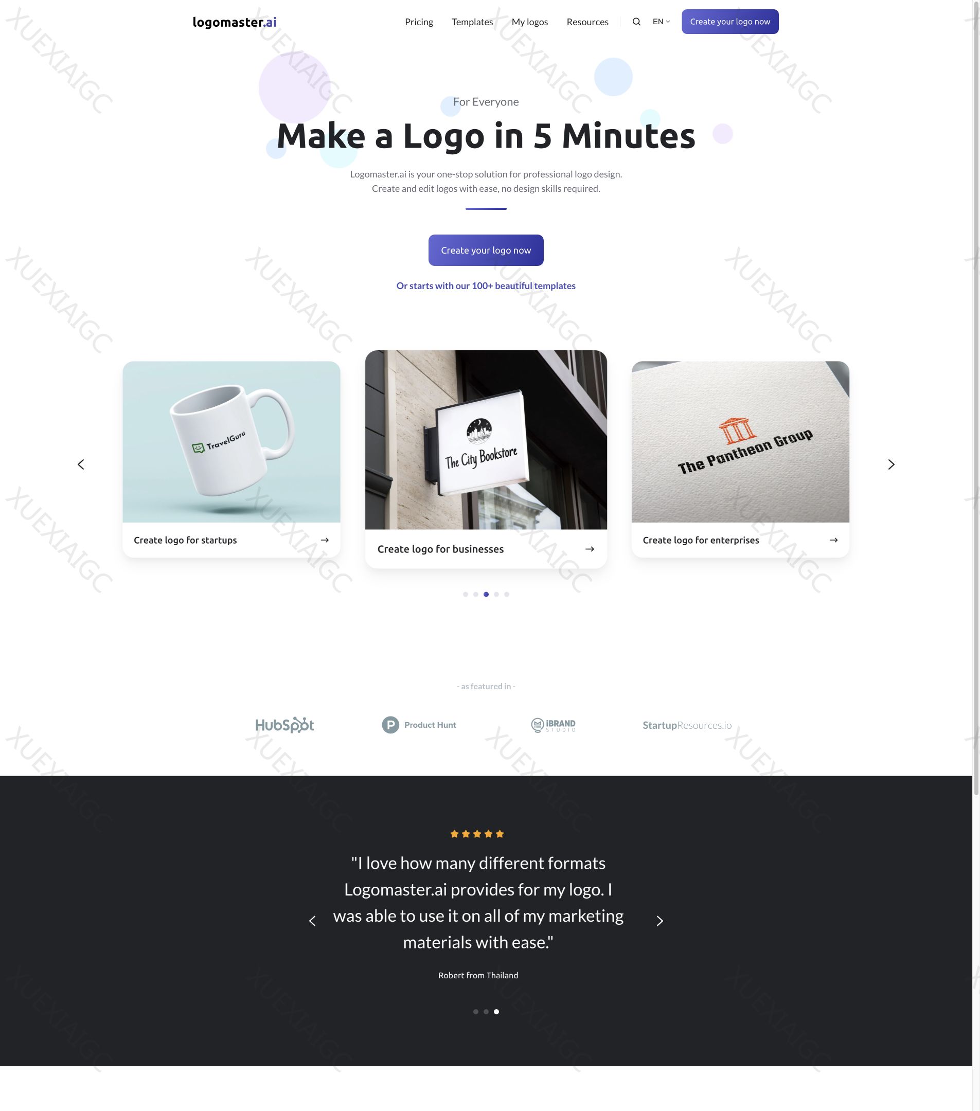 Logomaster AI logo AIGC Logomaster AI logo AIGC