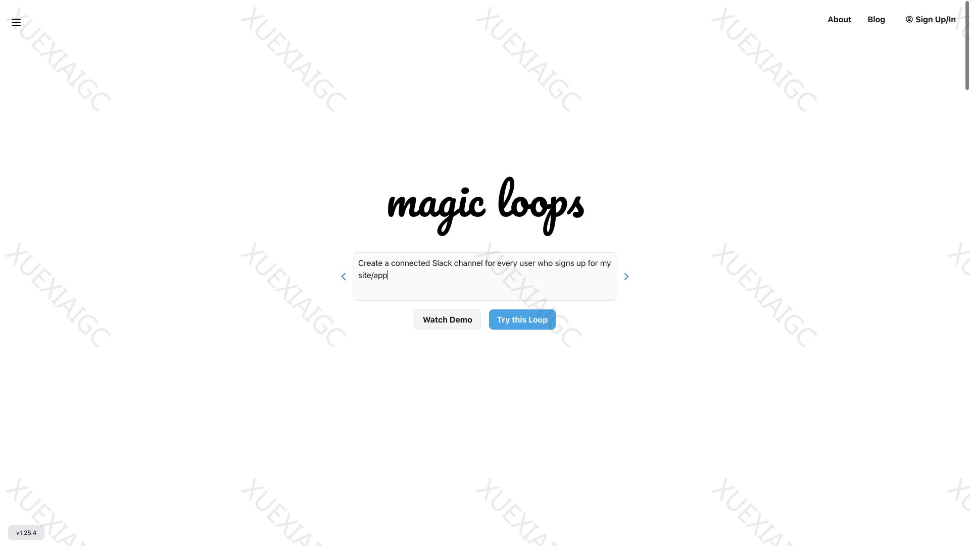 Magic loops