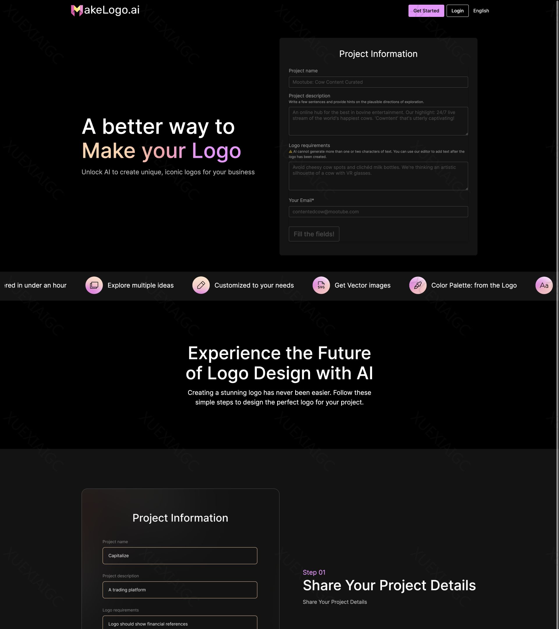 MakeLogoAI: Unique Logos