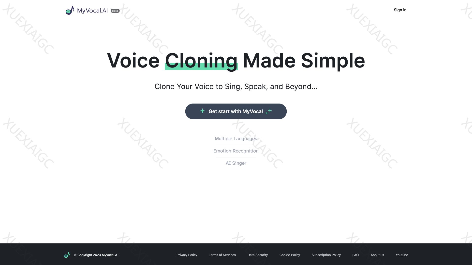 MyVocal.ai