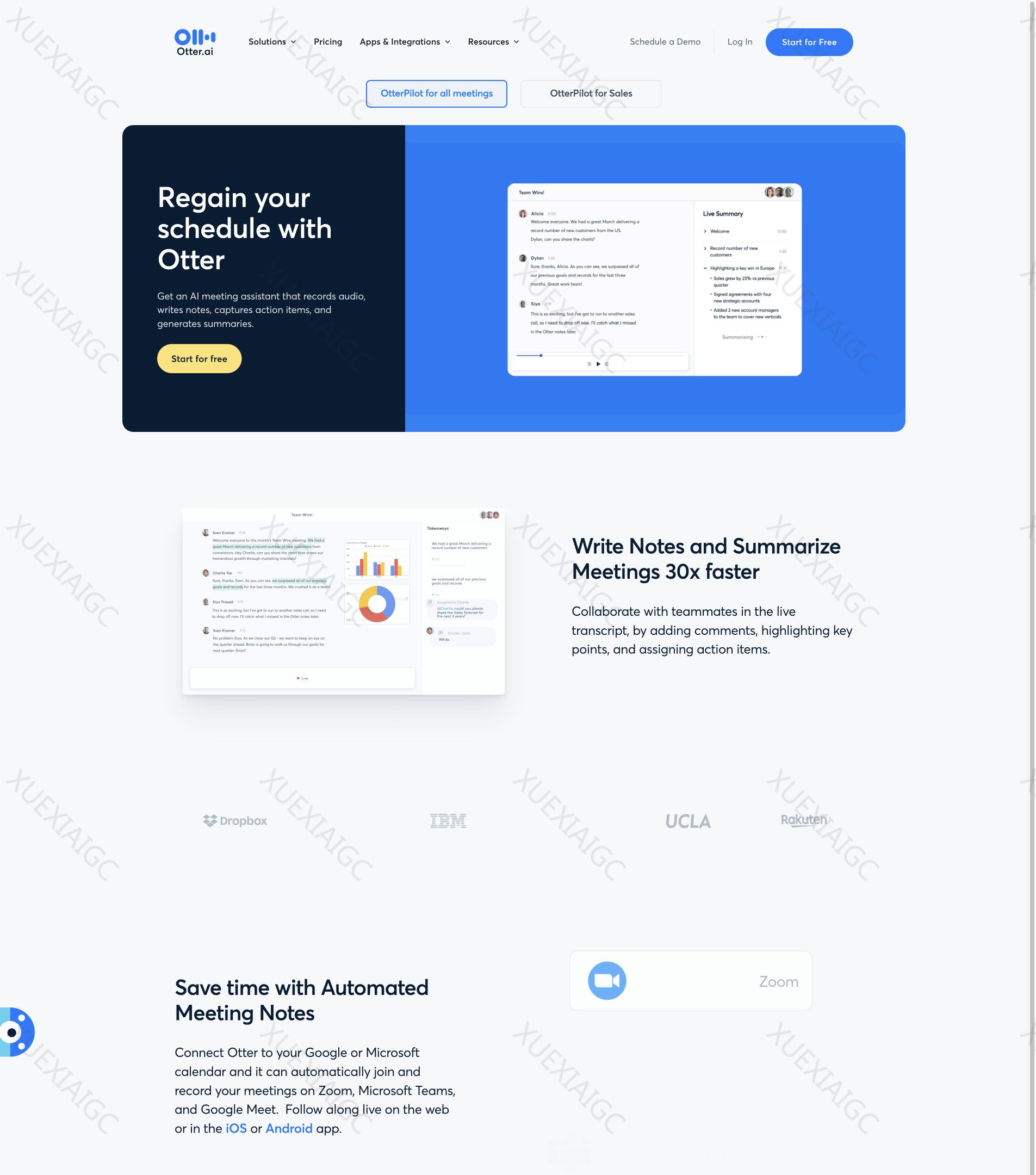 Otter-AI语音识别软件