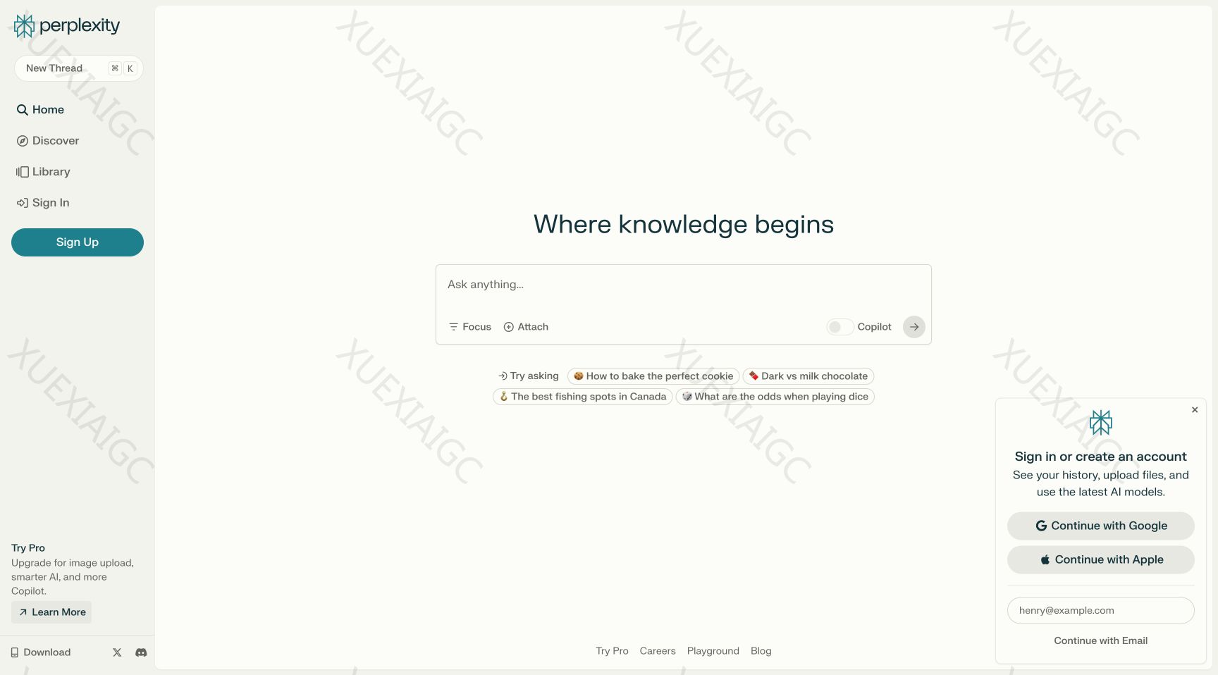 Perplexity AI-搜索解答