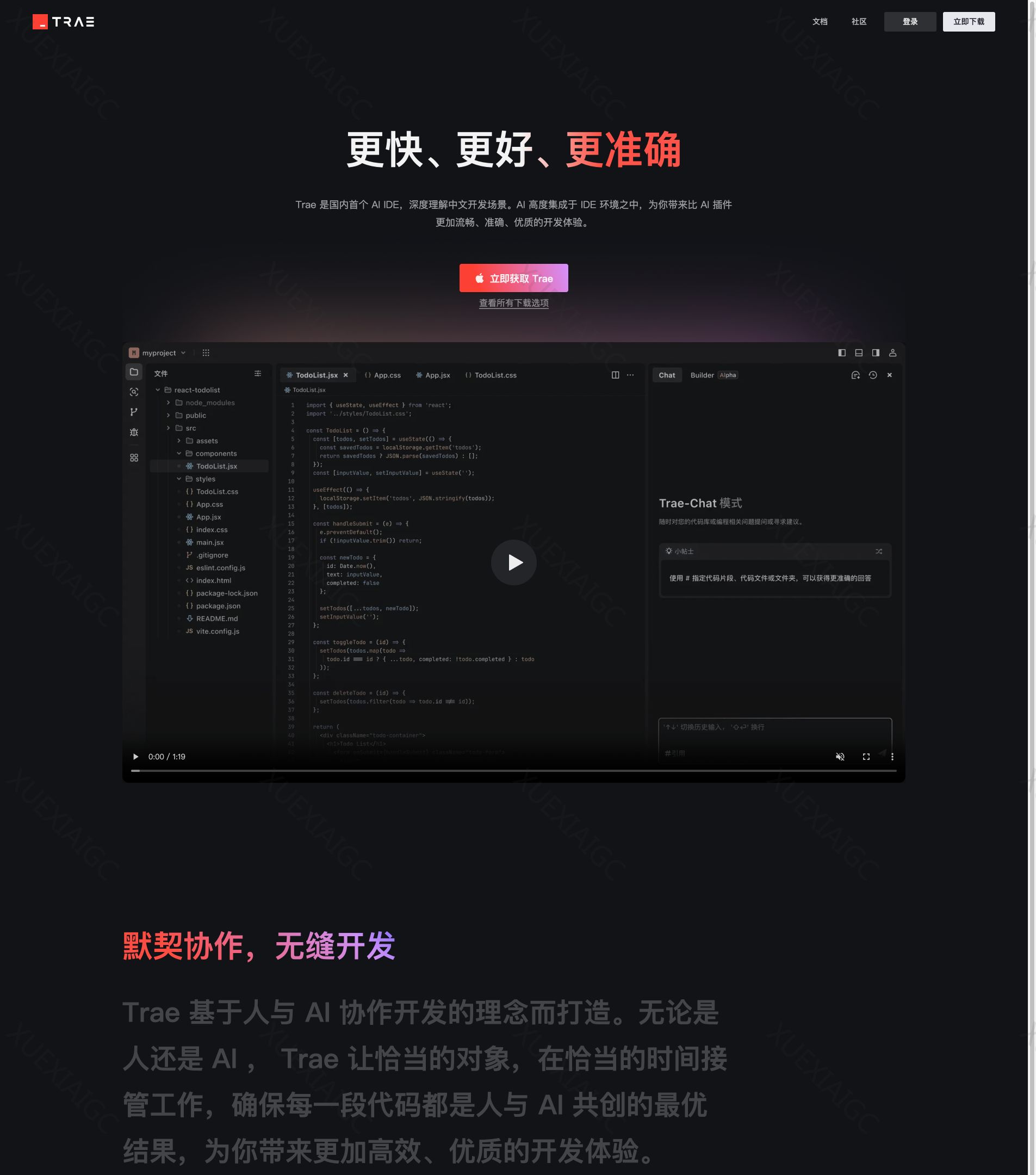 TRAE-AI编程 / TRAE编程
