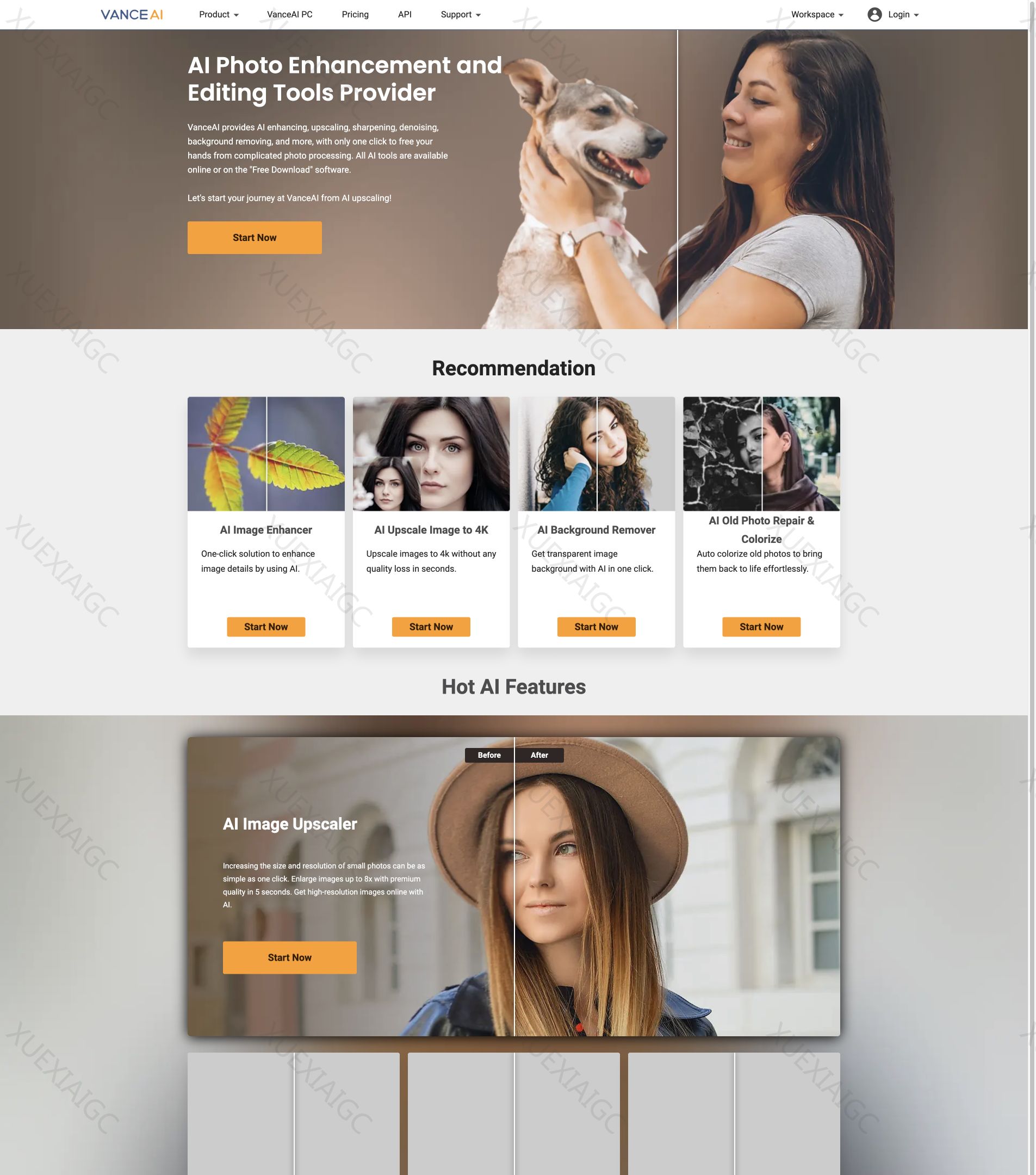 VanceAI Image Resizer